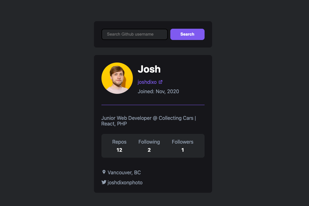 DevFinder